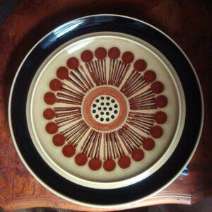 Vintage STONE CRAFT 'Sundance' Large Plate Platter Japan